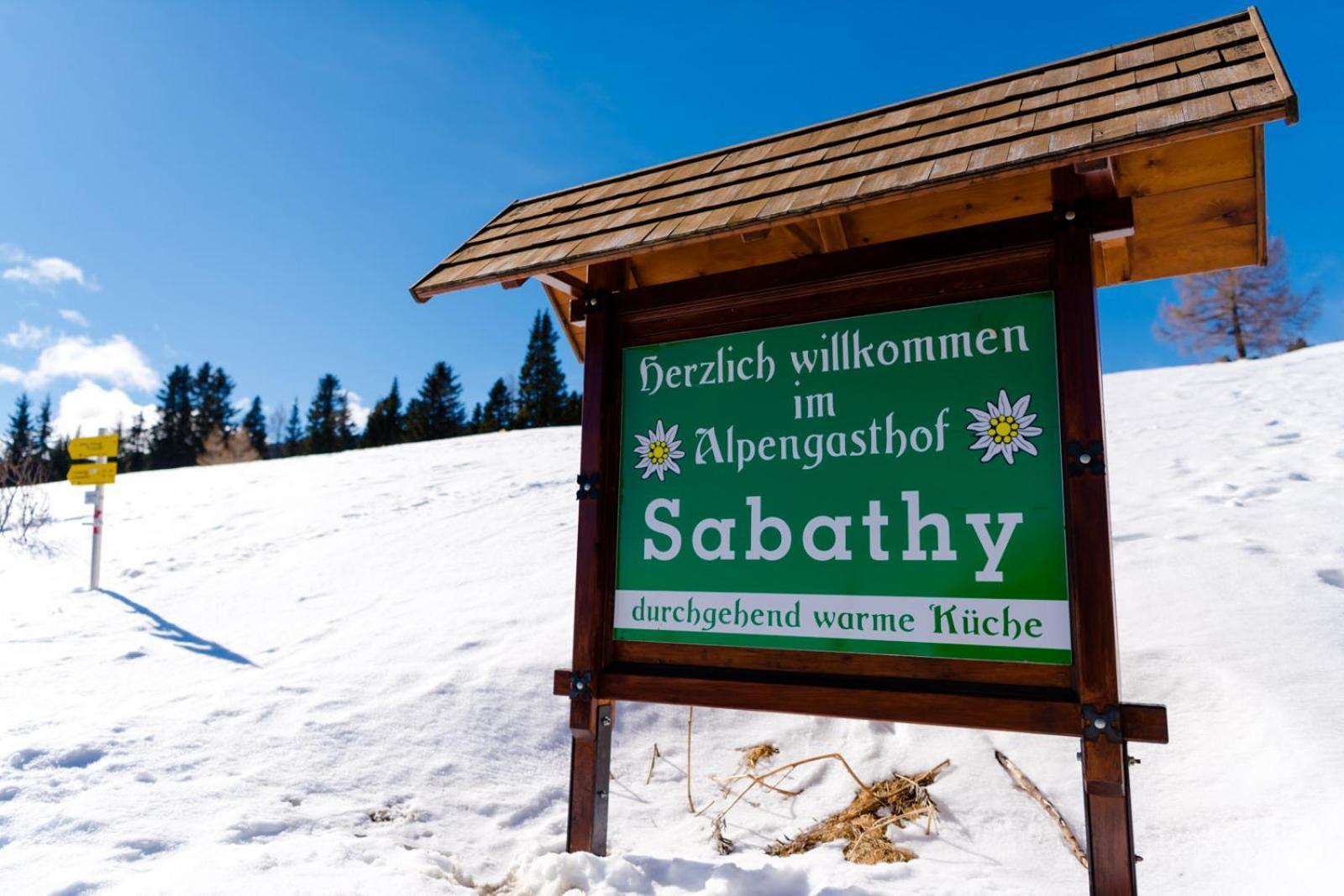 Alpengasthof Sabathyhütte Obdach Exterior foto